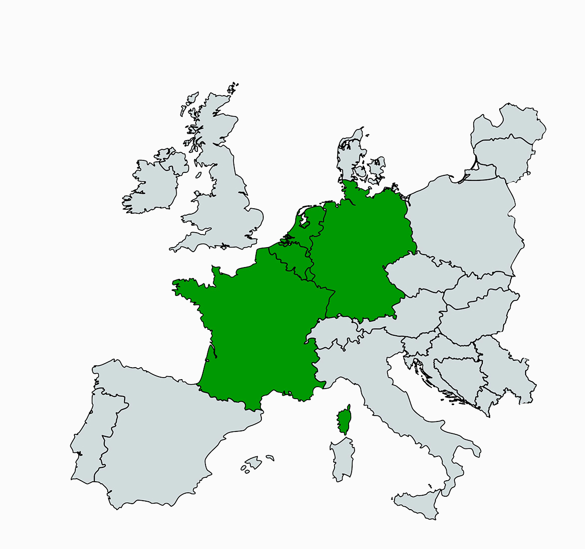 Kaart van europa